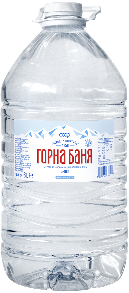 Mineral water - 6 L